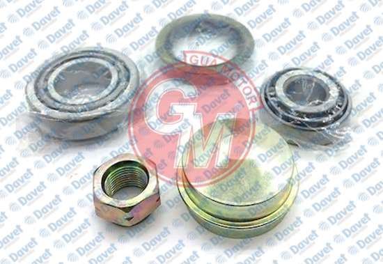 GUA 40818 On Teker Rulmani Set Sol M131 1600 Dogan Kartal Sahin